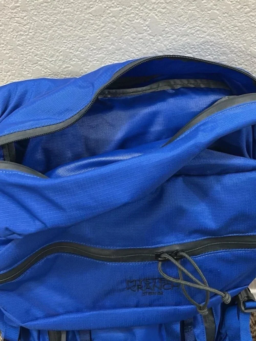 Mystery Ranch Stein 62 Unisex Blue Hiking Trekking Travel Backpack 50L